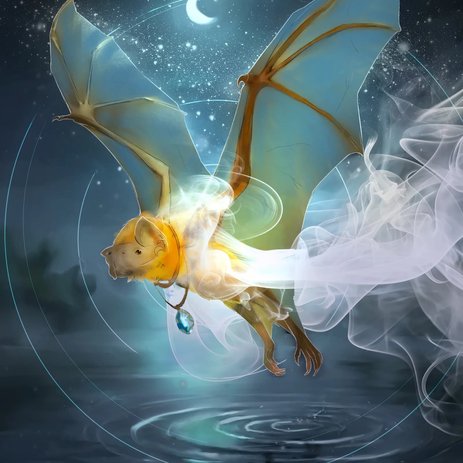 Guardião Morcego-pescador